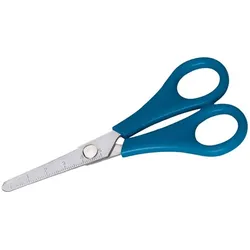 ALCO Bastel-Schere Edelstahl Griff ABS-Kunststoff rund 135mm gelb