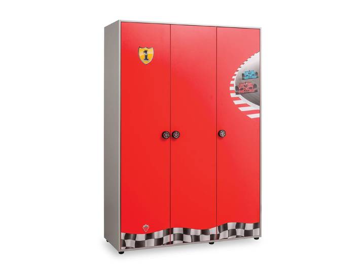 Möbel-Zeit Kleiderschrank RACECUP, 3-türig