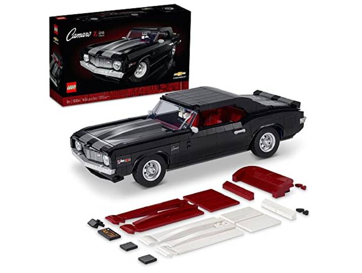 LEGO Icons 10304-1969 Chevrolet Camaro Z28 schwarz 3in1 (1456 Teile)
