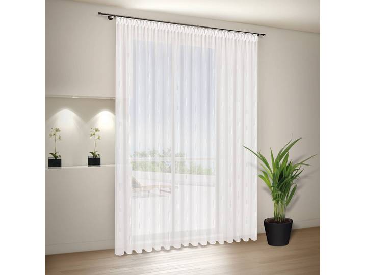 Gardine Vera 300 x 245cm Weiß