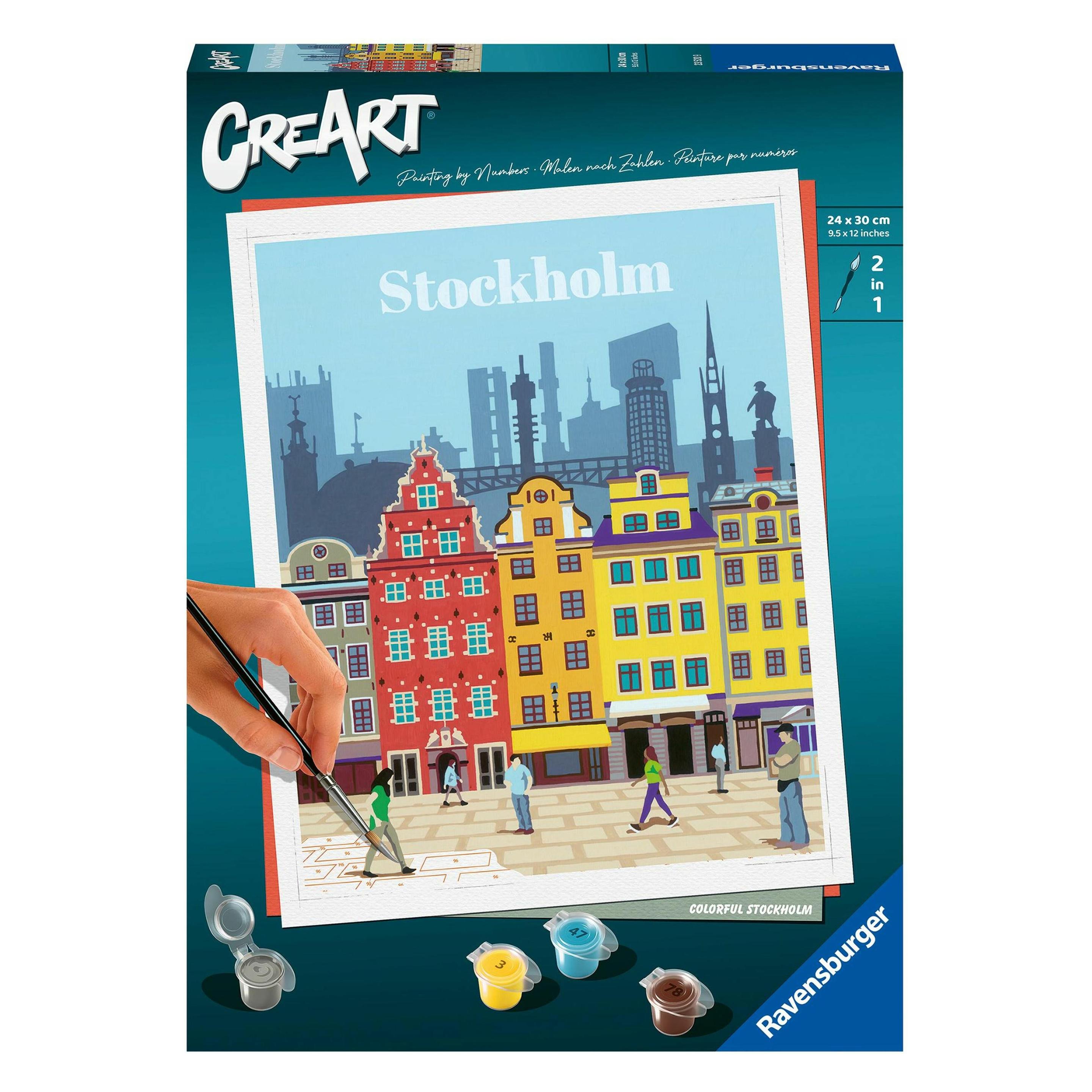Ravensburger CreArt Colourful Stockholm (23520)