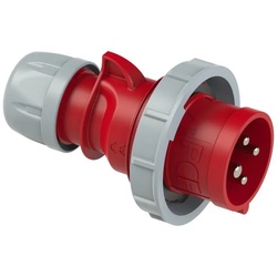 PCE 0242-3v CEE-Stecker 32A 4p 3h IP67 SHARK 02423v