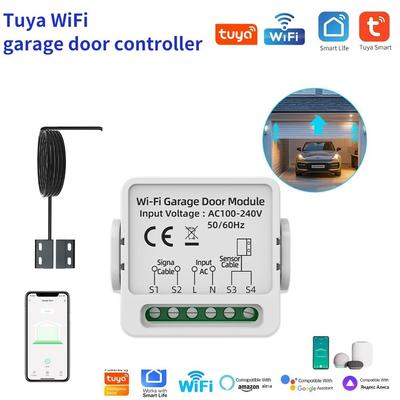 Smart WiFi Garage Door Controller Remote Access & Security Alarm Hub Smart WiFi Garage Door Controller Remote Access & Security Alarm Hub