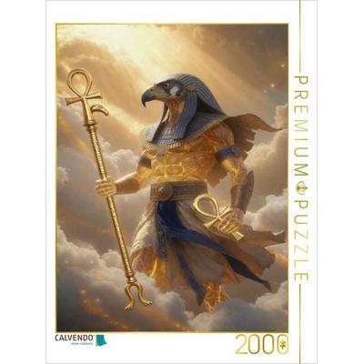CALVENDO Puzzle Horus - Gott des Himmels | 2000 Teile Lege-Größe 90x67cm Foto-Puzzle für glückliche Stunden