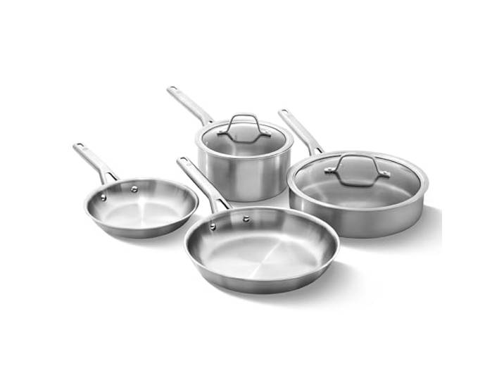Calphalon 6-teiliges Kochgeschirr-Set aus Edelstahl