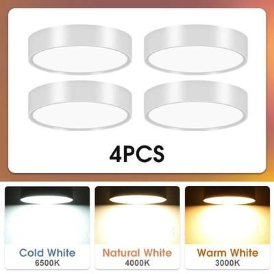 Uplifted Finds Premium Surface Mounted LED Spotlight And Downlight Collection 4 Pcs White 25 W natural White