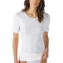 Mey Noblesse T-Shirt Weiß Baumwolle 50 Damen