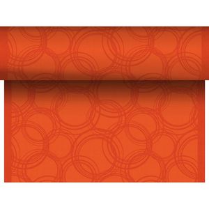Papstar Tischläufer Royal Collection Bubbles, 86504, nektarine, aus Papiergewebe, auf Rolle, 40 cm x 24 m