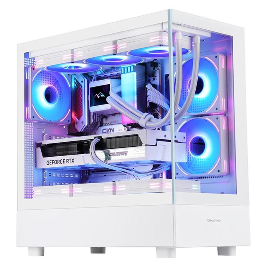 Segotep Endura Pro Plus case white (ATX, E-ATX, mATX, Mini-ITX) (62439723)