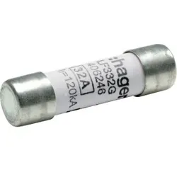 Hager LF332G Zylindersicherungen für industrielle Anwendungen 10x38mm gG 32A 400V AC 120kA