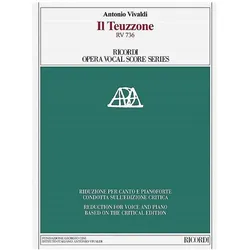 Il Teuzzone, RV 736: Critical Edition Vocal Score, Fachbücher