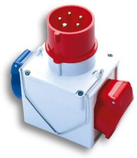 Fanton Adattatore industriale CEE doppio 73112