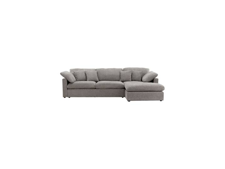 4-Sitzer Design Ecksofa „Amalfi“ Grau VE DESIGN