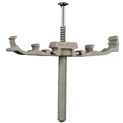 Don Quichotte, Kabelhalter, Quichotte SCP 54x6x50 SCP 54x6x50 Klemmschelle Kunststoff m.Schlagdübel