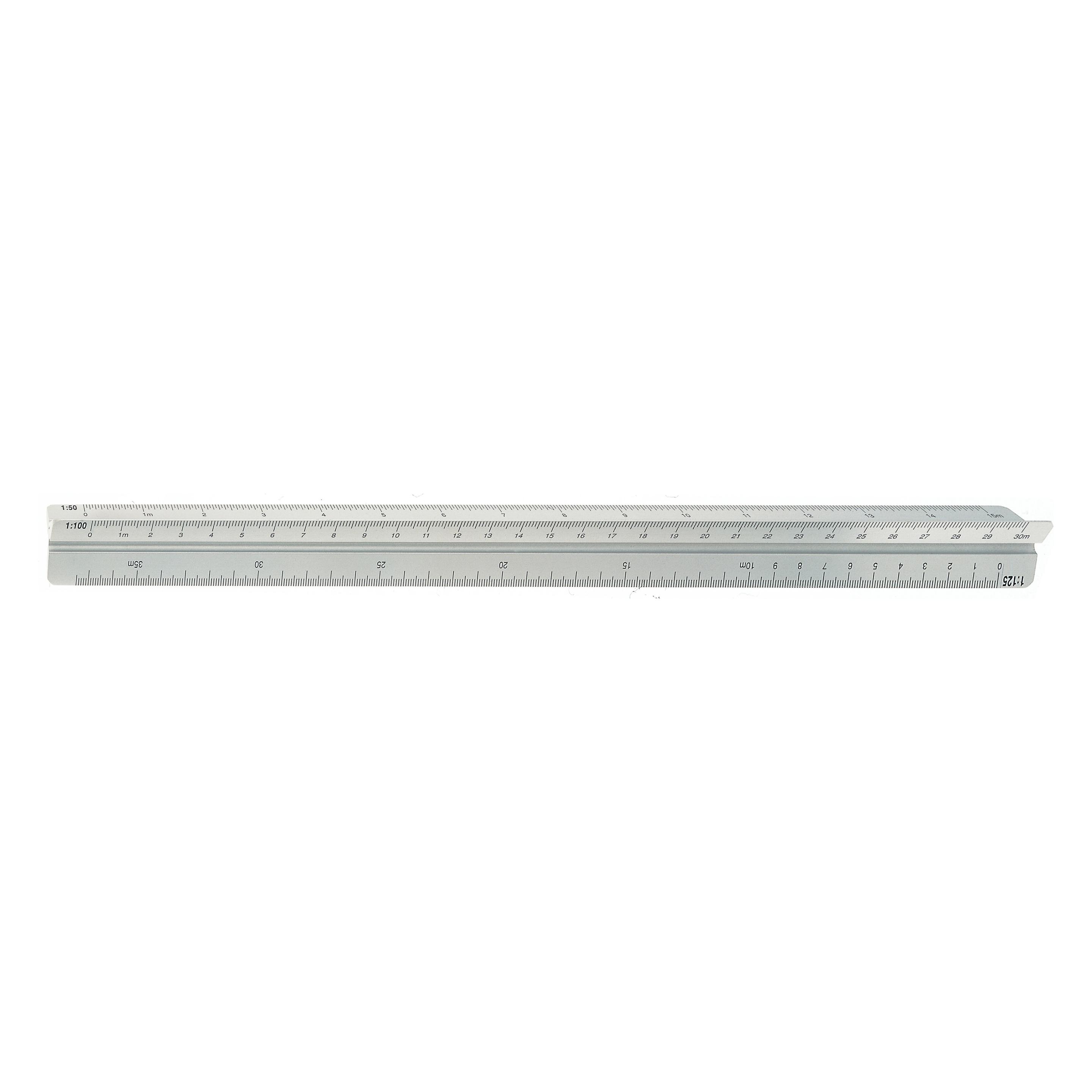 DUX Dreikant-massstab 30cm (30 cm, Aluminium) (9405)
