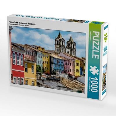 CALVENDO Puzzle Pelourinho Salvador da Bahia | 1000 Teile Lege-Größe 64 × 48 cm Foto-Puzzle für glückliche Stunden
