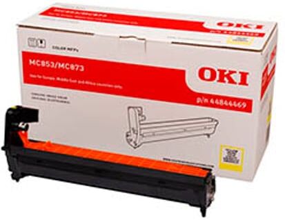 Oki 44844469 tambor amarelo