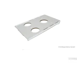 Sonja Plastic Halterahmen 50217011 Deckel für Küchenschütte