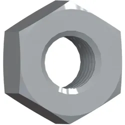 Reisser, Muttern + Unterlegscheiben, Muttern, DIN 934, 6-Kant, M 12, Edelstahl A2, gebeizt, passiviert, verpackt a 50 (M12)