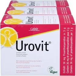 Gse Urovit Cranberry Pulver 270 G