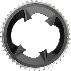 Kettenblatt SRAM Road Rival 107 BCD 2x12 00.6218.029.002,schwarz, 46 Zähne, Alu