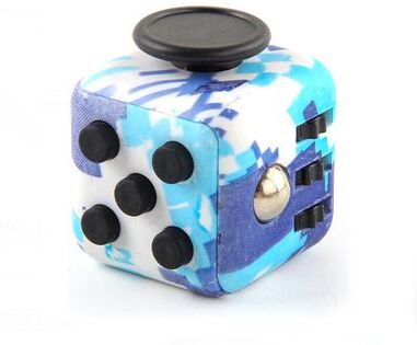 Inspire Daily Merch Rainbow Stress Relief Cube Sided Fidget Toy For Anxiety, ADHD, Autism, OCD Sensory Desk Toy For Kids & Adults e