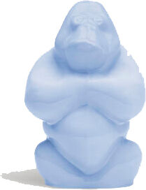Kosta Boda Gabba Gabba Hey Aloha Blue 120mm One Size