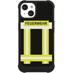 Nivocase Hülle für Apple iPhone 13 Stossfeste Handyhülle NIVOmax Case Schwarz Beruf Feuerwehr Feuerwehrmann (Apple iPhone 13), Smartphone Hülle, Schwarz