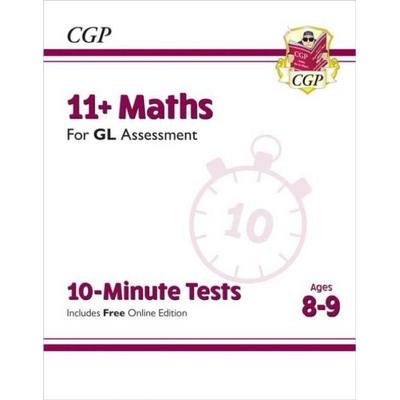 11+ GL 10-Minute Tests: Maths - Ages 8-9 (with Online Edition), Taschenbuch von Cgp Books, CGP Books, 978-1-78908-299-9