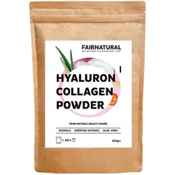 Fairnatural Kollagen Hyaluron+vitamin C Pulver 450 g