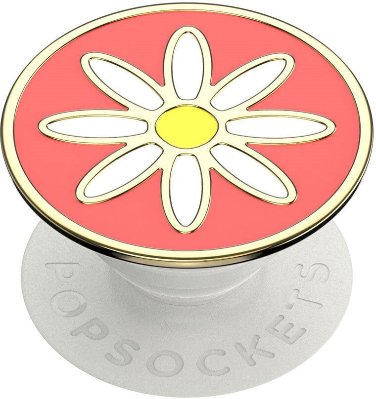 POPSOCKETS PopGrip Aftageligt Greb m. Standerfunktion - Daisy Coral