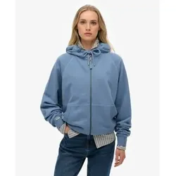 Superdry für Damen. W2012543A Kapuzenpullover Studios Relaxed blau (M), Lässig, Baumwolle