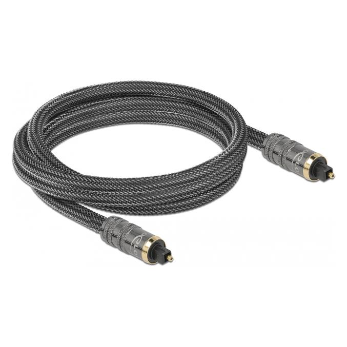 Delock Kabel TOSLINK Standard Stecker (2 m, Toslink Kabel) (86984)