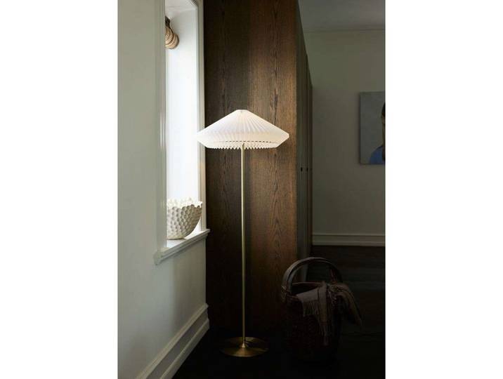 Paris Gulvlampe Ø56 Clean White/Antique - Halo Design - Salon / séjour - Métal