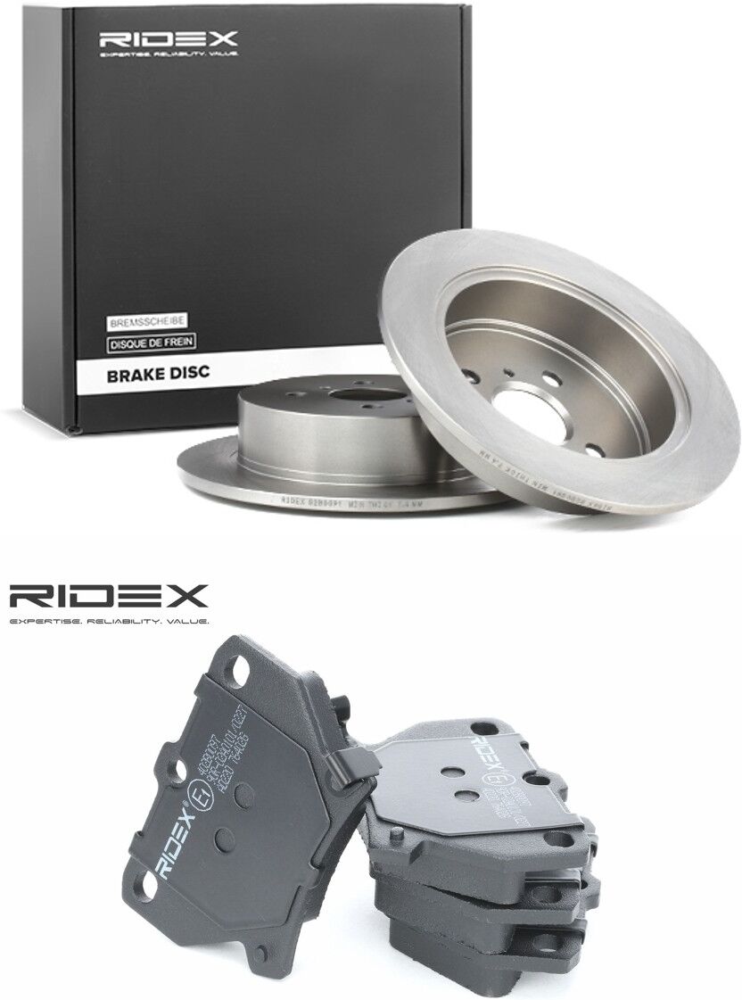 RIDEX 3405B3404 Bremsscheiben und -beläge