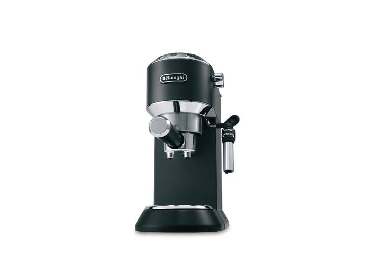 DE'LONGHI Siebträgermaschine Dedica EC 685.BK , Energieeffizienz: A, schwarz, B:14,9cm H:30,5cm T:33cm, Kaffeemaschinen, Siebträgermaschine