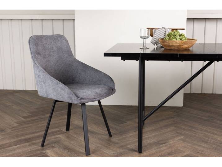 2er Set - Stuhl Ari in skandinavischem Design - Beige - Luxusbetten24