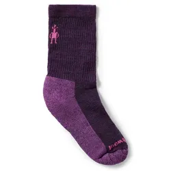 Smartwool Kinder Light Cushion Crew Wandersocken - 29-32 - purple iris