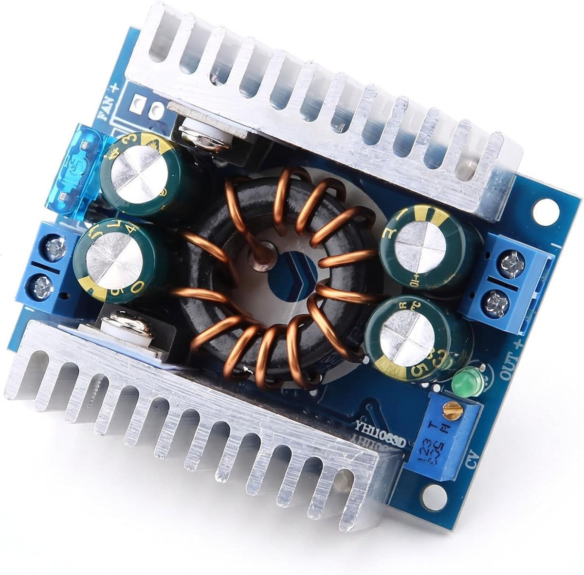 Merkloze 150W 10A DC-DC Boost Converter - Verstelbare Spanningsmodule voor Voltageverhoging van 8-32V naar 9-46V