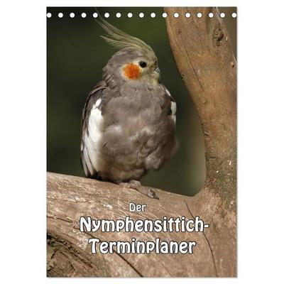 Der Nymphensittich-Terminplaner (Tischkalender 2027 DIN A5 hoch), CALVENDO Monatskalender