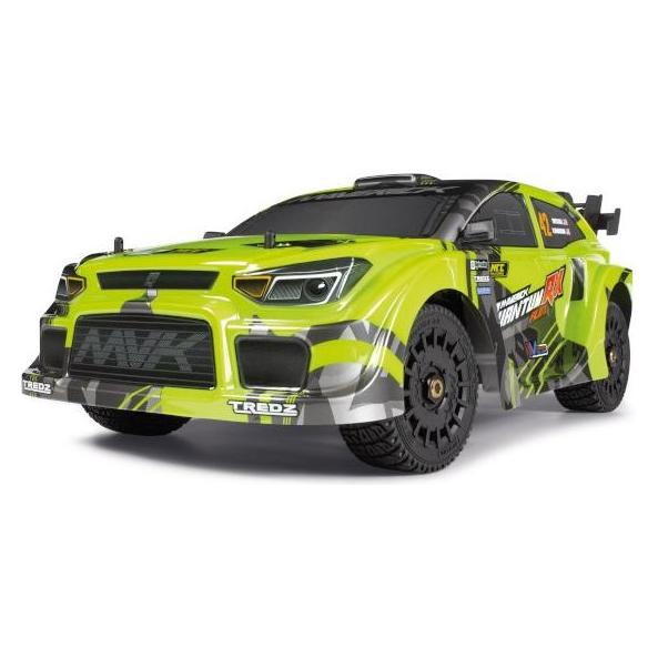 Maverick QuantumRX Rally Car Body - Fluo Grün (MV150364)