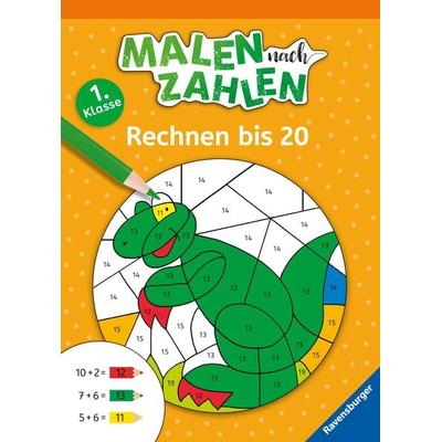 Malen nach Zahlen - 1. Klasse: Rechnen bis 20, Taschenbuch von Martine Richter, Ravensburger Verlag GmbH, 978-3-473-41620-2