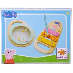 Eichhorn Peppa Pig - Holz Musikset (2-tlg)