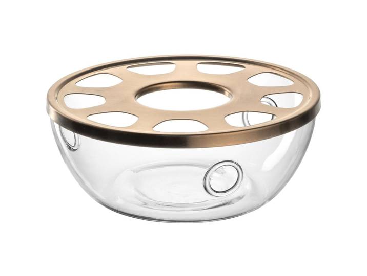 Stövchen Leonardo transparent Glas B 15 cm