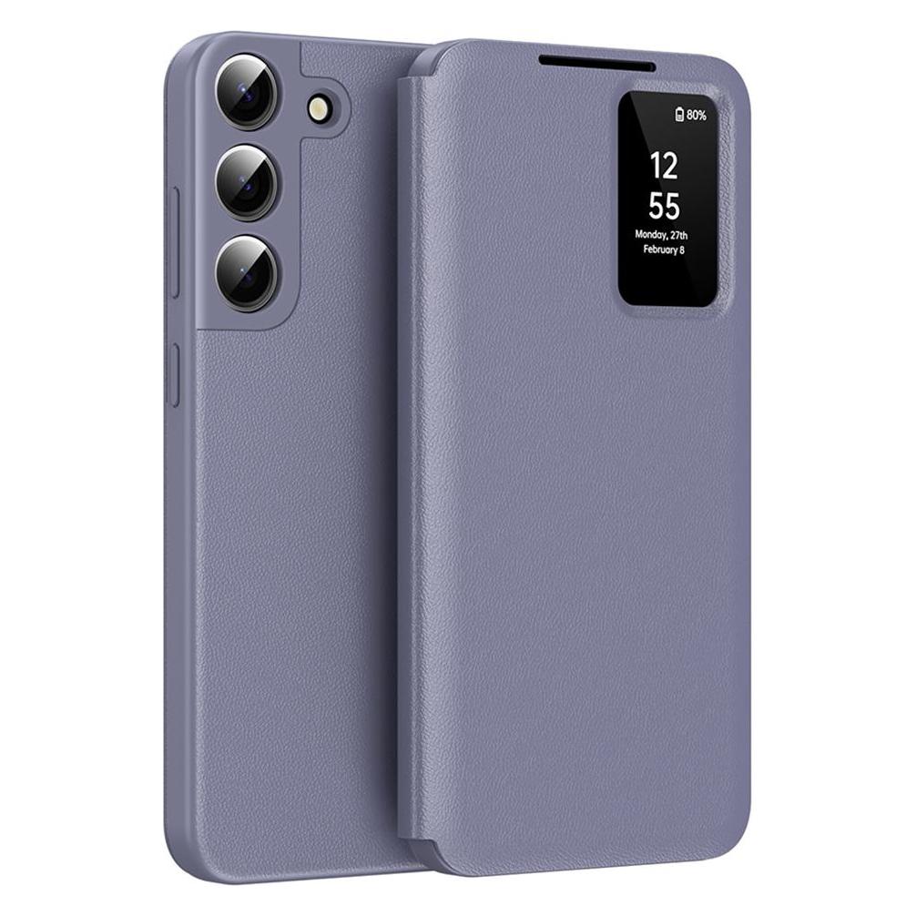 Techsuit - SmartView Series - Samsung Galaxy S22 5G - Purple (Samsung Galaxy S22 5G) (59433141)