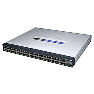 Cisco 48-Port 10/100 + 4-Port Gigabit Switch: WebView, gemanaged, 54, 48, 54, 8000 Eintragungen, 17.6 Gbit/Sek, 1 Gbit/Sek, FCC Part15 Class A, CE Class A, UL, cUL, CE mark, CB