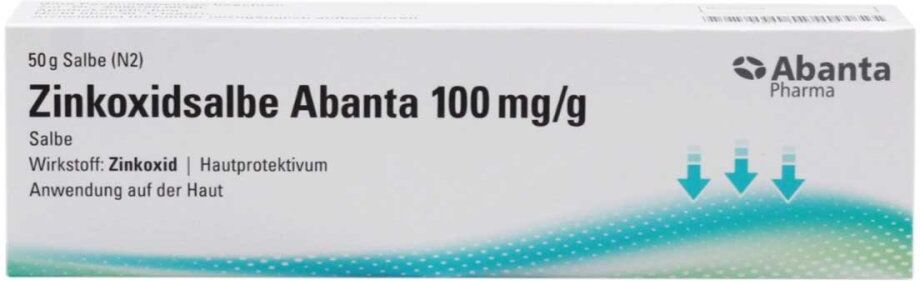 Zinkoxidsalbe Abanta 100 Mg/g