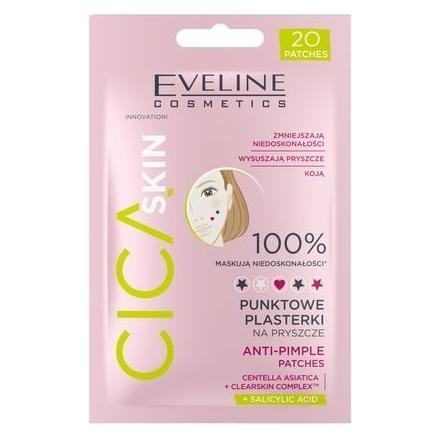 Eveline Cica Skin Spot Patches For Pimples - 20 Pieces (15 g) (59287248)