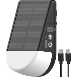 Brennenstuhl Campinglampe KL 300 AS, mit Solar, mit 250 Lumen, dimmbar, Spritzwassergeschützt
