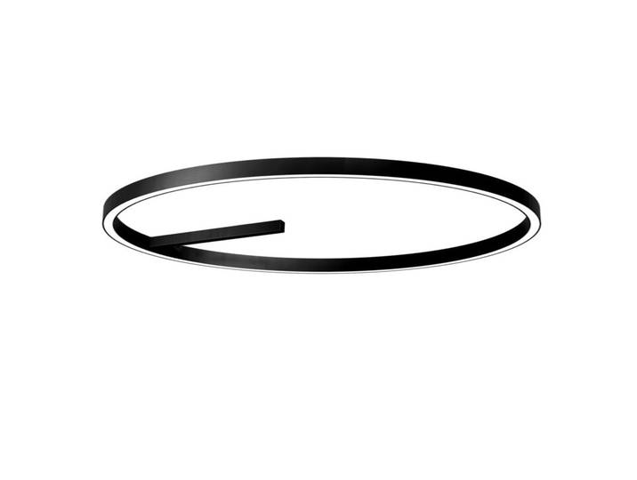 NEMO STUDIO lampe au plafond ZIRKOL CEILING Ø 100 cm (noir 2700K - Aluminium verni)